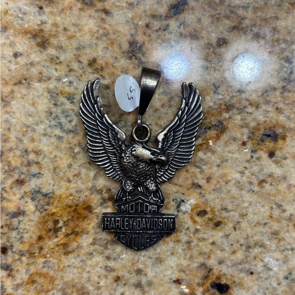 Harley-Davidson Silver Eagle Pendant